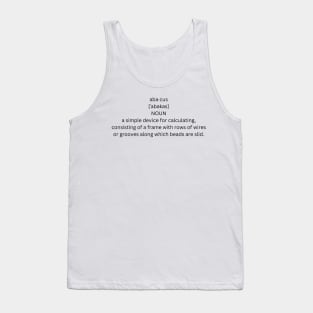 abacus definition Tank Top